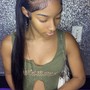 Free style tribal braids with knotless, with sew in or with Quickweave