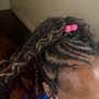 Small Knotless Braids