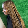 Small Knotless Braids