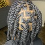 Kid's scalp  Braids (real hair)