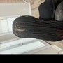 Traditional Box braids (Medium)