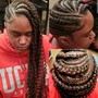 MeMe's Freestyle Feed Ins (Big braids)