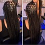 Senegalese twist mid back