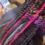 Medium knotkess boho Braids