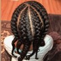 Two strand Twist on natural hair