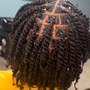 6 stitch braids (Natural Hair)