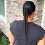 2 Feed In Braids