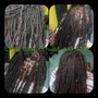 Full Head Loc Extensions Installment