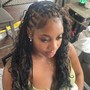 Boho Knotless Braids