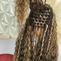 Small knotless braids