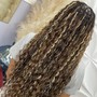 Small knotless braids