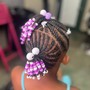 Wig braid down