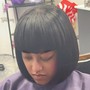 Bangs cut