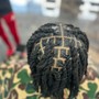 Men two strand twist