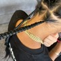 Two Braided Ponytails