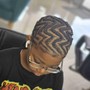 Natural hair braid design