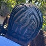 Men Cornrow Style Braids