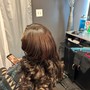 Shampoo , deep conditioning & blowout