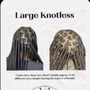 Jumbo knotless Box Braids