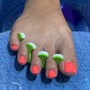 Basic Gel Pedicure