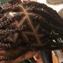 Small Faux loc Butt Length