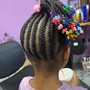 10-15 feed in braids