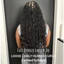 MEDIUM (human hair) BOHO KNOTLESS