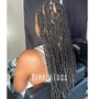 MEDIUM (human hair) BOHO KNOTLESS