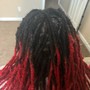 large knotless  braids