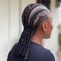 Fulani Braids( hair included)