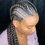 men cornrow ($10 each )