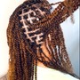 Small Mini Twist w/ Hair Extensions (HUMAN Hair included)