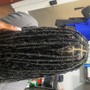 Box Braids (with knot)