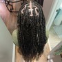 Human hair for goddess braids