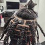 Medium Goddess knotless Bob braids