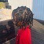 KID CORNROWS W/ HAIR ADDED