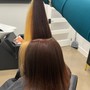 Custom color on natural hair