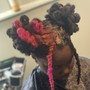 Starter locs with two strand Twists