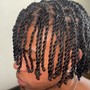 Micro Locs natural hair