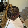 Medium Box Braids