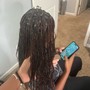 Small knotless braids