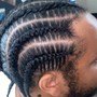 Cornrows (straight back- price starts at 5 braids)