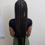 Boho/Fulani Braids WITH Weave (Hair Not Included in Price)