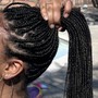 Medium Box Braids