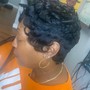 Scalp twist updo