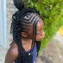 Kid's Braids ( natural style )