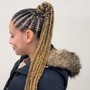 MEDIUM FEED-IN BRAID PONYTAIL