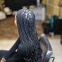 Medium Knotless Braids