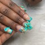 Simple Nail Art Freestyle