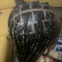 Large Knotless Braids